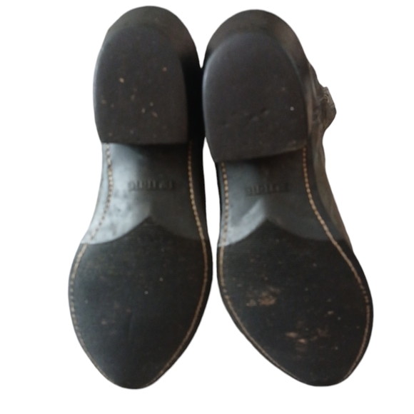 Vintage Texas Boot Co. Men's Gray Leather Cowboy Boots Silver Tip size 10 - Picture 8 of 16